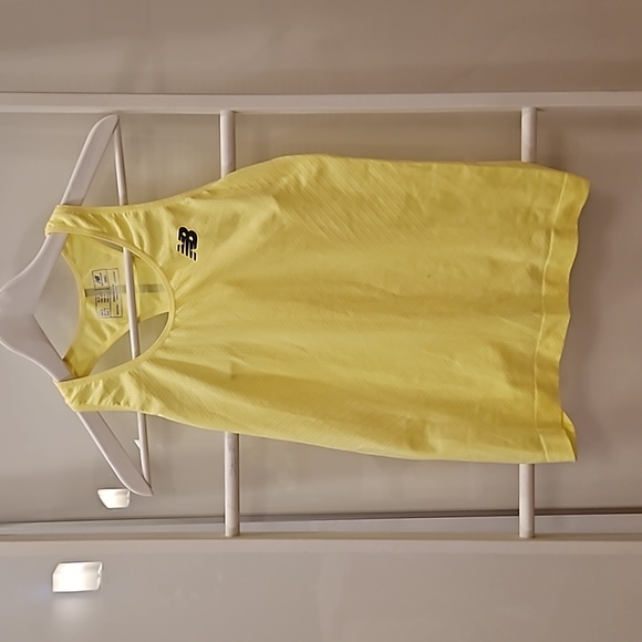 Yellow racerback sports top S - Picture 1 of 3